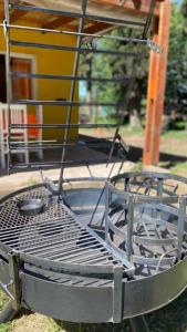 Gril dostupný pro hosty v prázdninového domu