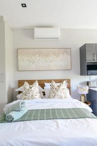 Postel nebo postele na pokoji v ubytování FezatOceanZimbali