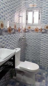 Appartement 3 pièces Tout Confort Calme - Colibri في ياموسوكرو: حمام مع مرحاض ومغسلة