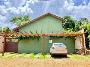 Το κτήριο όπου στεγάζεται  η παραθεριστική κατοικία