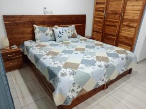 Postel nebo postele na pokoji v ubytování Appartement 3 pièces Calme et élégant - Pfau