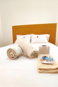 Postel nebo postele na pokoji v ubytování Los Pulpos