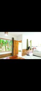 Køkken eller tekøkken på BOIPEBA Cantinho do Mirko 3