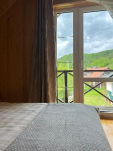 Postel nebo postele na pokoji v ubytování Заворіття