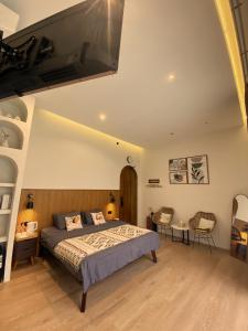 Μια τηλεόραση ή/και κέντρο ψυχαγωγίας στο Semasa Villa Purwokerto