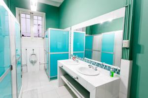 Um banheiro em Lima Wari Hotel Boutique