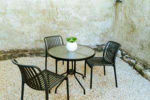 Patio nebo venkovní prostory v ubytování Itzá Loft