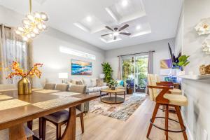 Χώρος καθιστικού στο Luna Flores