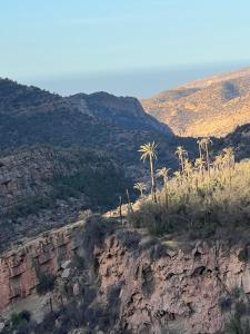 Peisaj natural din apropierea acestei pensiuni