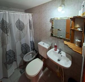 Et badeværelse på Departamento De Los Rios