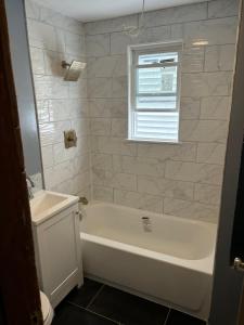 Phòng tắm tại Ahuachapán Getaway