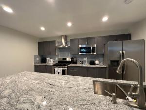 Køkken eller tekøkken på The Manor