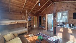 Et tv og/eller underholdning på Mountain Garden Cottage