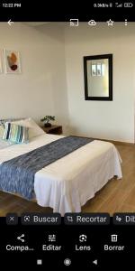 Postel nebo postele na pokoji v ubytování Habitación Casa Wayllu Pucallpa