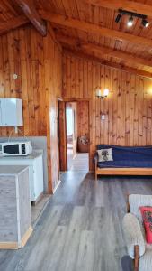 Una cocina o cocineta en CASA EN PALAFITO