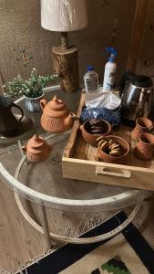 Kaffi- og teaðstaða á Paloma Wodden House !!!