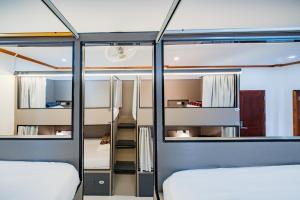 Η κουζίνα ή μικρή κουζίνα στο Luang Prabang Sunset Hostel