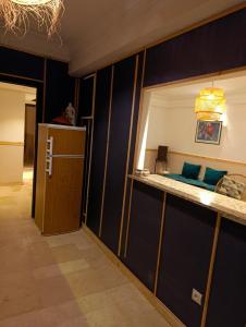 Η κουζίνα ή μικρή κουζίνα στο Appartement de Charme Avec Vue Sur Mer