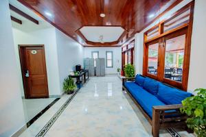 Χώρος καθιστικού στο Luang Prabang Sunset Hostel