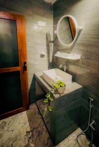 Koupelna v ubytování Can win Resort Yala