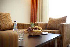 Istumisnurk majutusasutuses Ein Kerem Hotel