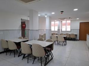 En restaurant eller et andet spisested på Hotel Kamla Palace