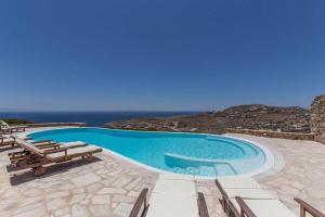 Πισίνα στο ή κοντά στο Villa Super One in Super Paradise