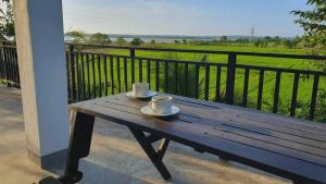 Balkón nebo terasa v ubytování Neralu Garden Yala