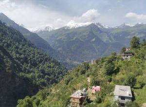 Příroda nedaleko penzionu