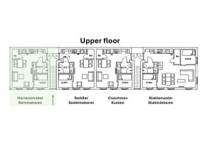 Půdorys ubytování MoraTomten - Stallet