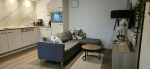 Кухня или мини-кухня в Den 1 Hengelhoef
