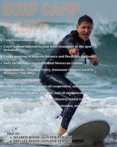 Hosté ubytování Zeri Surf Camp