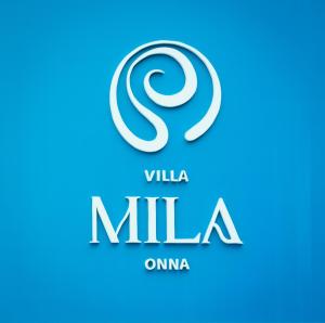 a logo for the university of vienna named villa mila at Villa MILA ONNA in Onna +51 photos