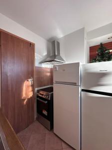 Kuchyň nebo kuchyňský kout v ubytování Pensjonat Stokłos