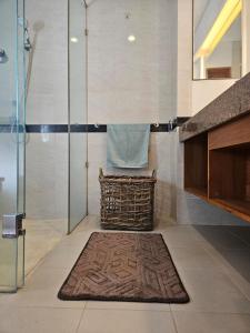 Phòng tắm tại villa legong