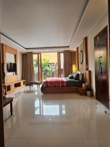 TV/trung tâm giải trí tại villa legong