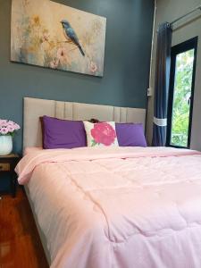 Postel nebo postele na pokoji v ubytování Baan norn nub dao pai + 67 fotografií