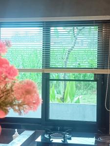 TV a/nebo společenská místnost v ubytování Baan norn nub dao pai