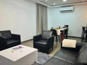 Posezení v ubytování Tropical Nest