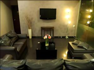 Khu vực ghế ngồi tại Hotel Ria