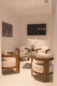 Posezení v ubytování Best Western Premier A Storia Solenzara