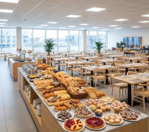 Mad på lejlighedshotellet eller i nærheden