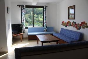 Χώρος καθιστικού στο Marina Hôtel Ambatoloaka