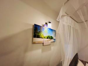 TV a/nebo společenská místnost v ubytování Princess of Dickoya Homestay