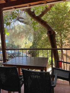 Balkón nebo terasa v ubytování Welcome In