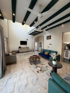 Χώρος καθιστικού στο Sylvie guest house