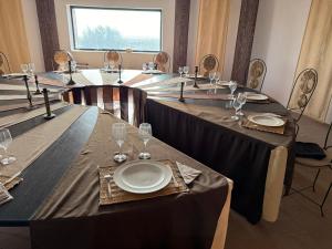 Restaurace v ubytování Atlas Ecosite - La lagon bleu