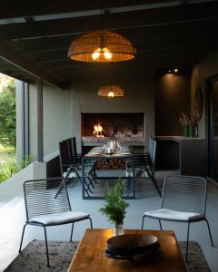 Et opholdsområde på Kalm - Riverside living