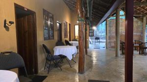 Posezení v ubytování Nature Hub Econ Lodging