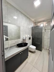 Ένα μπάνιο στο Deniz Hotel Kumburgaz